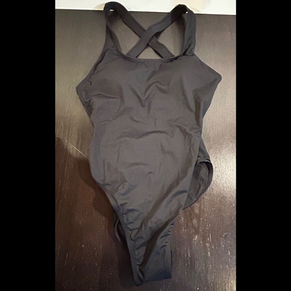 Andie Swim The Tulum One Piece Swimsuit Black Size 2XL - Picture 2 of 10